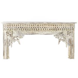 DKD Home Decor Consola Indio Blanco 150 x 41 x 76 cm