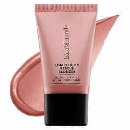 Bare Minerals COMPLEXION RESCUE BLONZER Colorete Bronceador Gel-Crema Tono Kiss of Mauve 15 ml – Iluminador, Hidratante, Vegano
