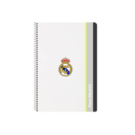 Libreta Real Madrid C.F. Blanco A4 80 Hojas Precio: 4.79000038. SKU: B1BFSKNQWN