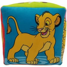 El Rey León Cojín Cubo Premium Microfibra 25 x 25 x 25 cm