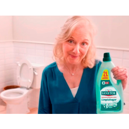 Sanytol Limpiador Desinfectante Eucaliptus 2000 ml Elimina Gérmenes y Malos Olores