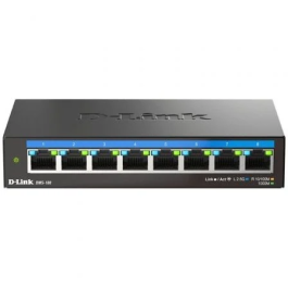 D-Link DMS-108 Switch 8 Puertos 2.5Gbps Ethernet Multigigabit 40Gbps Capacidad de Switching Plug & Play Precio: 110.49999994. SKU: B12RWJY3QW