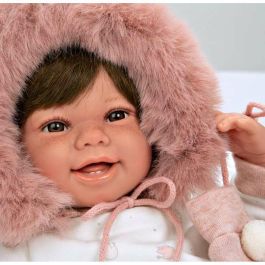 Muñecas Arias Muñeca Elegance 45 cm Zoe Rosa con Manoplas (Muñeco de Peso)