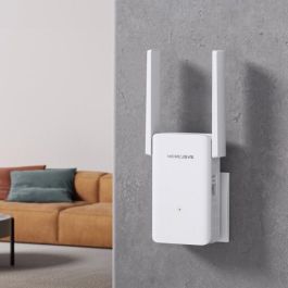 Mercusys ME80X AX3000 Extensor de Cobertura Wi-Fi 6 Doble Banda AX3000 (2.4 GHz / 5 GHz) 2400 Mbit/s