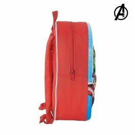 Mochila Infantil 3D The Avengers Rojo