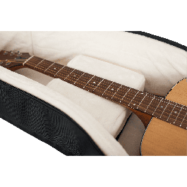 Gator Gigbag Pro Go para Guitarra Acústica y Eléctrica - Funda Acolchada de Nailon Negro