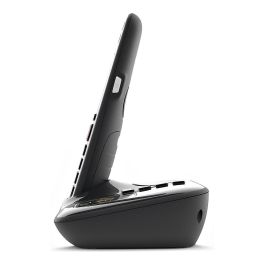 Gigaset E720A Teléfono Inalámbrico Negro DECT/Analógico con Contestador y Pantalla de 2.2"