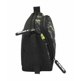 Estuche Escolar Kelme Jungle Negro Gris Lima 20 x 11 x 8.5 cm Estuche Escolar Kelme Jungle Negro Gris Lima 20 x 11 x 8.5 cm