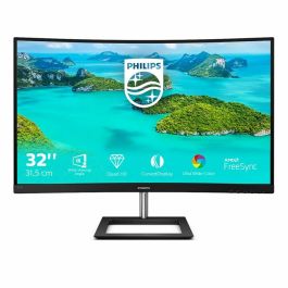Philips Monitor Profesional Curvo 325E1C 31.5" QHD Negro Ultra Wide-Color AMD FreeSync Flicker-Free LowBlue Mode