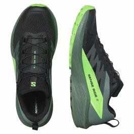 Zapatillas de Running para Adultos Salomon Sense Ride 5 Verde limón