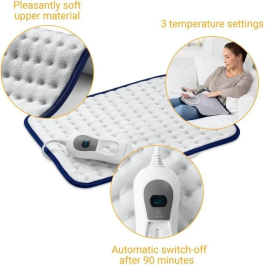 Medisana HP 405 Manta Calefactora 3 Niveles Temperatura Apagado Automático 90 Minutos