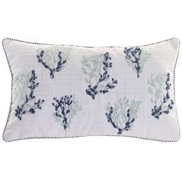 DKD Home Decor Cojin Mediterraneo 2 Unidades Azul Blanco Chenilla 60 x 10 x 35 cm Precio: 30.68999956. SKU: B1ANBBESZG