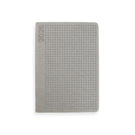 Liderpapel Anafi Agenda 2026 Dia Pagina A5 Encuadernada Simil Piel Gris Papel 70 Gr Fsc