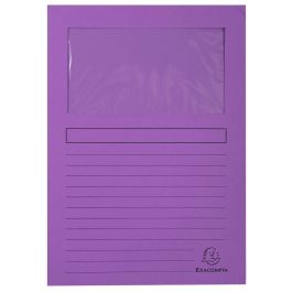 Exacompta Subcarpeta A4 Forever Con Ventana Violeta 120 gr - Paquete de 100 unidades Precio: 27.50000033. SKU: S8406160