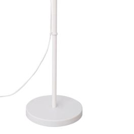 Saga SKD-F1008 Lámpara de Pie de Metal Minimalista, Moderna con Casquillo E27. Iluminación Decorativa para Salón, Dormitorio.