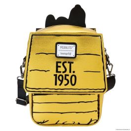 Loungefly Bolso Snoopy Sleeping Doghouse 75th Anniversary Peanuts Piel Vegana 17.5x23.5x10cm Tirantes Ajustables