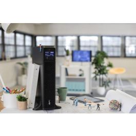 APC SRT3000XLI Sistema de Alimentación Ininterrumpida (UPS) Doble Conversión (en línea) 3 kVA 2700 W 10 Salidas AC