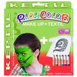 Pack Playcolor Maquillaje Make Up Basic Blister De 3 + Tempera Solida Textil One Caja De 6 Thematics Reptil Precio: 19.49999942. SKU: B1FFKTZZ3L