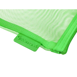 Liderpapel Bolsa Zipper Bag Poliéster Transpirable Multiusos DIN A5 Verde Pastel