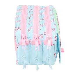 Safta Estuche Portatodo Triple Big Pembe The Pink Cat Escolar 100x215x80 mm