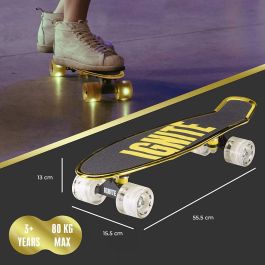 Mondo MON8001011255689 Urban Slide Set - IGNITE Combo Set Tyro - Monopatín y Protecciones - Dorado