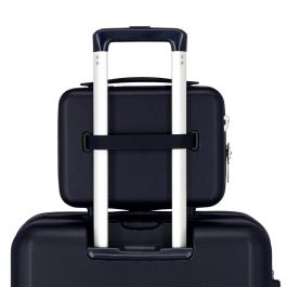 JOUMMA BAGS Neceser ABS Outline Mickey Disney adaptable 29x21x15cm con dos compartimentos y banda trasera