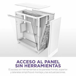 Caja Semitorre ATX NZXT H7 Flow Midi Blanco Caja Semitorre ATX NZXT H7 Flow Midi Blanco