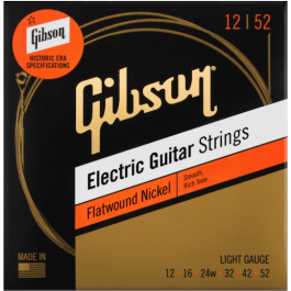 Juego Eléctrica Nickel Flatwound Light 12-52 Precio: 28.49999999. SKU: B1B4JJXGRA