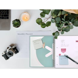 Antartik Cuaderno espiral A4, 120 hojas, 90 gr, liso, 5 bandas, 4 taladros, color menta