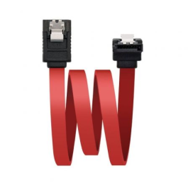 Nano Cable 10.18.0301 Cable de Datos SATA Acodado con Conectores Hembra-Hembra y Anclajes - 0.5m Rojo y Conectores Negros (3 Gbp/s) Precio: 3.78999951. SKU: B13A8FMX6K