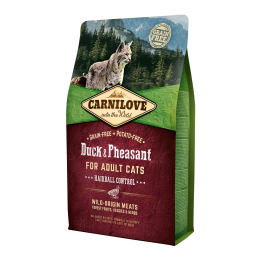 Carnilove Alimento para Gatos Pollo Pato Faisan Control de Bolas de Pelo 2 kg Precio: 16.7899996. SKU: B1A622AEF5
