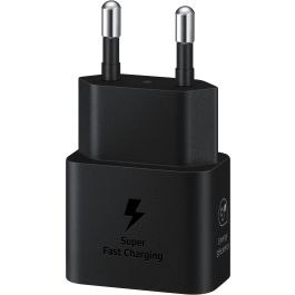 Samsung EP-2510XBEGEU Adaptador de Corriente 25W Super Fast Charging USB Tipo C 1 Puerto para Smartphone Negro