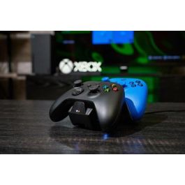 Power A 1519564-01 Estación de Carga Dual Xbox Negra para Mandos Xbox Series X|S y Xbox One