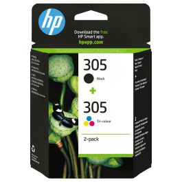 HP Tinta Pack Negro + Tricolor Nº 305 para Deskjet 2320, 2700 Series, 2710, 2720, 2721, 2722, 2723, Plus 4100 Series, Envy 6000 Series, Pro 6400 Series Precio: 27.78999982. SKU: S5612266
