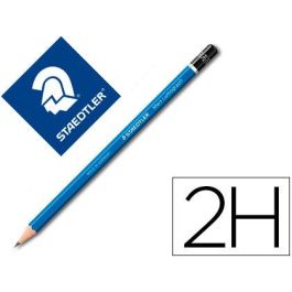 Lapices De Grafito Staedtler Mars Lumograph 100 2H Unidad 12 unidades