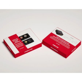 Fonestar FO-41DAH Convertidor Audio Digital a Analógico con Salida Auriculares, Toslink/RCA a 2xRCA/Jack 3.5