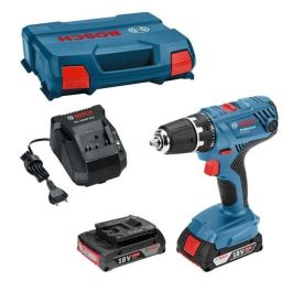 Percusiones Drill Bosch Professional GSB 18V- 21 + 2 baterías 2.0AH + Gal 1820 LC Charger