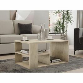 Mesa de centro rectangular EROS de travertino - 80 x 50 x 40 cm - CAL1738350732989