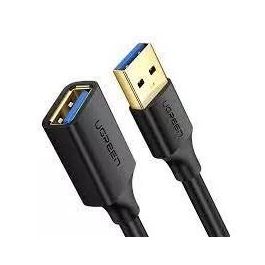UGREEN Cable Extensión USB 3.0/3.2 Gen 1 USB-A Macho a USB-A Hembra Negro 3m