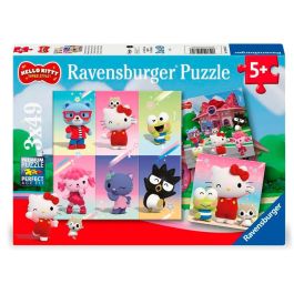 RAVENSBURGER Puzzle Hello Kitty and Friends 3x49 piezas - Tamaño 21x21cm | +5 años Precio: 10.89. SKU: B1GZW9H9HQ