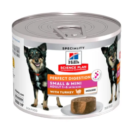 Hill's HSP Canine Adult Small Mini Digestion Pavo Mousse para Perros Adultos de Razas Pequeñas con ActivBiome+, 12x200 gr Precio: 27.6899997. SKU: B1HR6NDECM