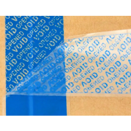 Q-connect Cinta seguridad precinto postal azul 35 Mt x 33 mm