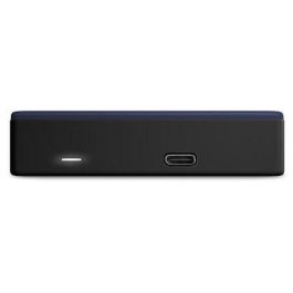 Western Digital My Passport Ultra Disco Duro Externo Portátil 4TB USB-C USB 3.0 con Cifrado AES 256-bit para Windows Azul Negro