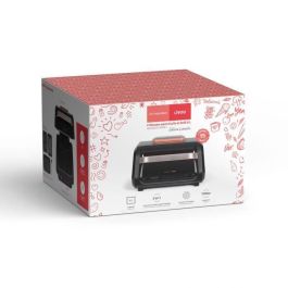 Livoo DOC305 Freidora y Grill sin Aceite Livoo x Marmiton 2 en 1 - 6 L, 1500-1700 W, 8 Programas, 4 Niveles de Calentamiento