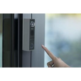 Hanwha Wisenet TID-600R Videoportero IP Full HD 1080p con Visión Nocturna, Micrófono, Altavoz y Protección IP65/IK08