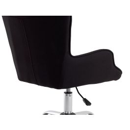 Silla Q-Connect Escritorio Mes Sina Base Metalica Alt Max 960 Anc 570 Prof 620 Ruedas Premium Color Negro