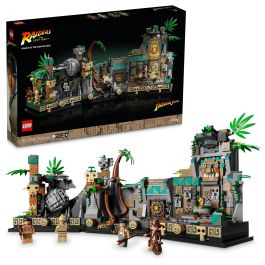 LEGO Indiana Jones 77015 Templo del Ídolo Dorado - Set de Construcción de 1545 Piezas para Adultos 18+