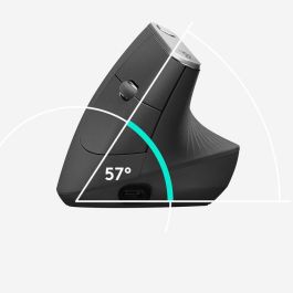 Ratón Ergonómico Inalámbrico por Bluetooth Logitech Vertical MX/ Batería recargable/ Hasta 4000 DPI Ratón Ergonómico Inalámbrico por Bluetooth Logitech Vertical MX/ Batería recargable/ Hasta 4000 DPI