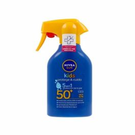 Protector Solar para Niños en Spray Nivea Sun Niños Protege Cuida Spf 50 270 ml Precio: 15.79000027. SKU: S0596954