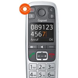 GIGASET Teléfono fijo E560A Plata GIGASET Teléfono fijo E560A Plata